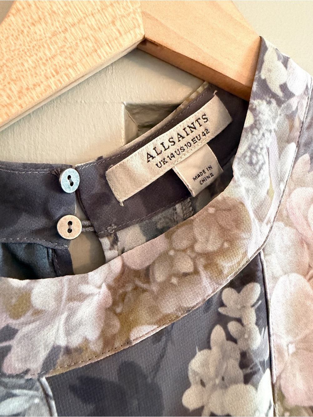 Allsaints Fleur Venetia dress, size US10 - Picture 9 of 10